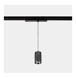 LedsC4 - Luminaria colgante Iris Track Hoop 50° 12.6 3000K CRI 90 ON-OFF blanco/gris/transparente IP20 1470lm