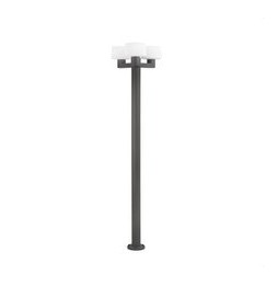 FARO - Farola MUFFIN 3xE27 15W gris oscuro