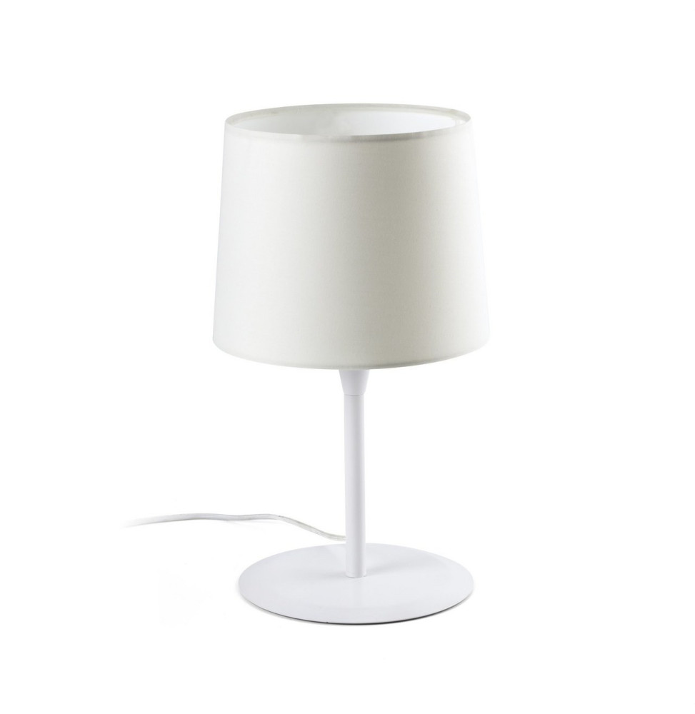 FARO - Luminaria CONGA sm blanco E27 250x200mm diámetro 200 blanca