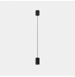 LedsC4 - Luminaria colgante Iris superficie Hoop 50° 6.3 blanco neutro - 4000K CRI 90 ON-OFF negro/oro/transparente IP20 750lm