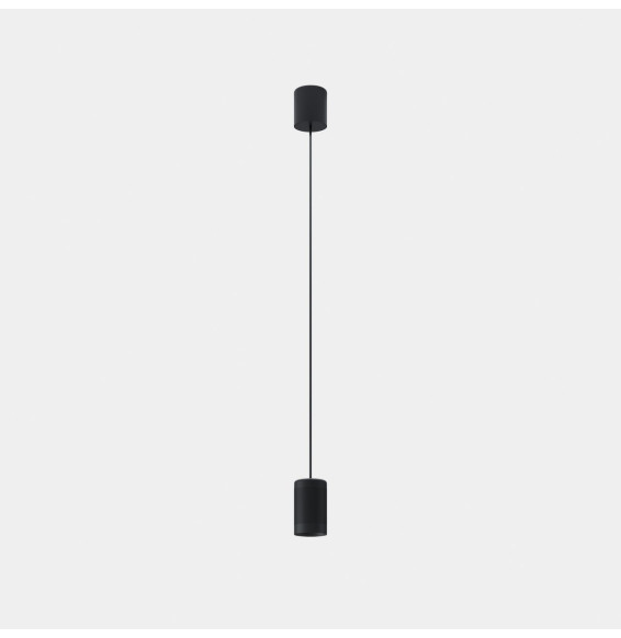 LedsC4 - Luminaria colgante Iris superficie Hoop 50° 6.3 blanco neutro - 4000K CRI 90 DALI-2 negro/oro/transparente IP20 750lm