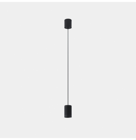 LedsC4 - Luminaria colgante Iris superficie Hoop 50° 6.3 3000K CRI 90 ON-OFF negro/oro/transparente IP20 701lm