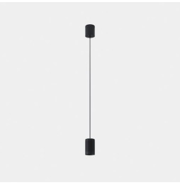 LedsC4 - Luminaria colgante Iris superficie Hoop 50° 6.3 3000K CRI 90 ON-OFF negro/oro/transparente IP20 701lm