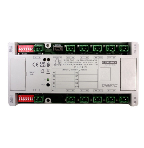 FERMAX - Decoder/aisaldor DUOX PLUS 10S