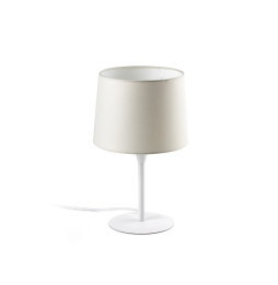 FARO - Luminaria CONGA mini blanco E27 215x160mm diámetro 190 beige