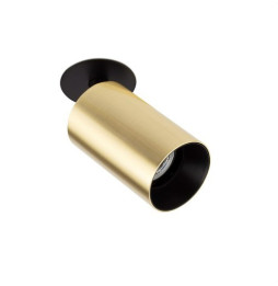 FARO - Luminaria empotrable STAN 1xGU10 oro satinado
