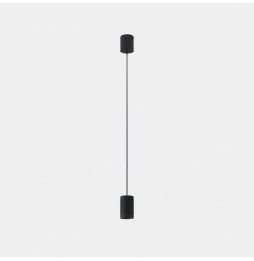 LedsC4 - Luminaria colgante Iris superficie Hoop 35° 18.1 blanco neutro - 4000K CRI 90 ON-OFF negro/oro/transparente IP20 1963lm