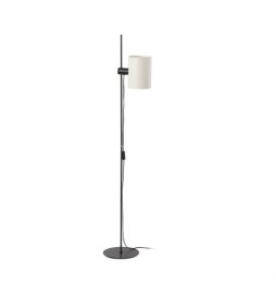 FARO - Luminaria pie de salón GUADALUPE pantalla beige 1xE27