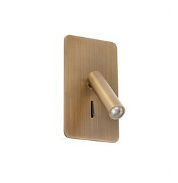 FARO - Luminaria empotrable SUAU LED 3W 3000K bronce