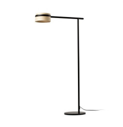 FARO - Luminaria pie de salón LOOP fresno LED 6W 2700K