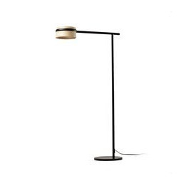 FARO - Luminaria pie de salón LOOP fresno LED 6W 2700K