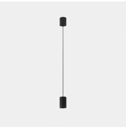 LedsC4 - Luminaria colgante Iris superficie Hoop 15° 12.6 3000K CRI 90 ON-OFF negro/oro/transparente IP20 1272lm