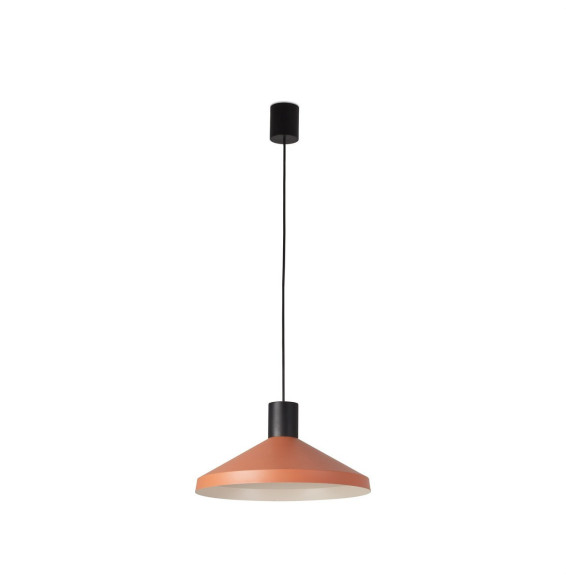 FARO - Luminaria KOMBO suspendida diámetro 400mm 1x E27 1 lámpara terracota