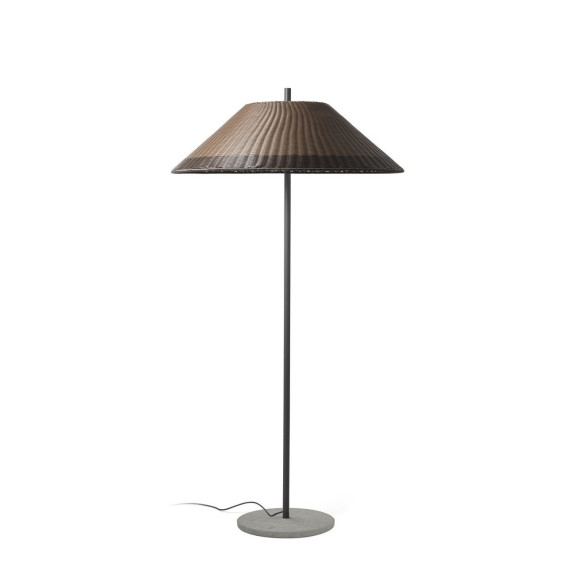 FARO - Luminaria pie de salón HUE OUT 2m W100 base cemento