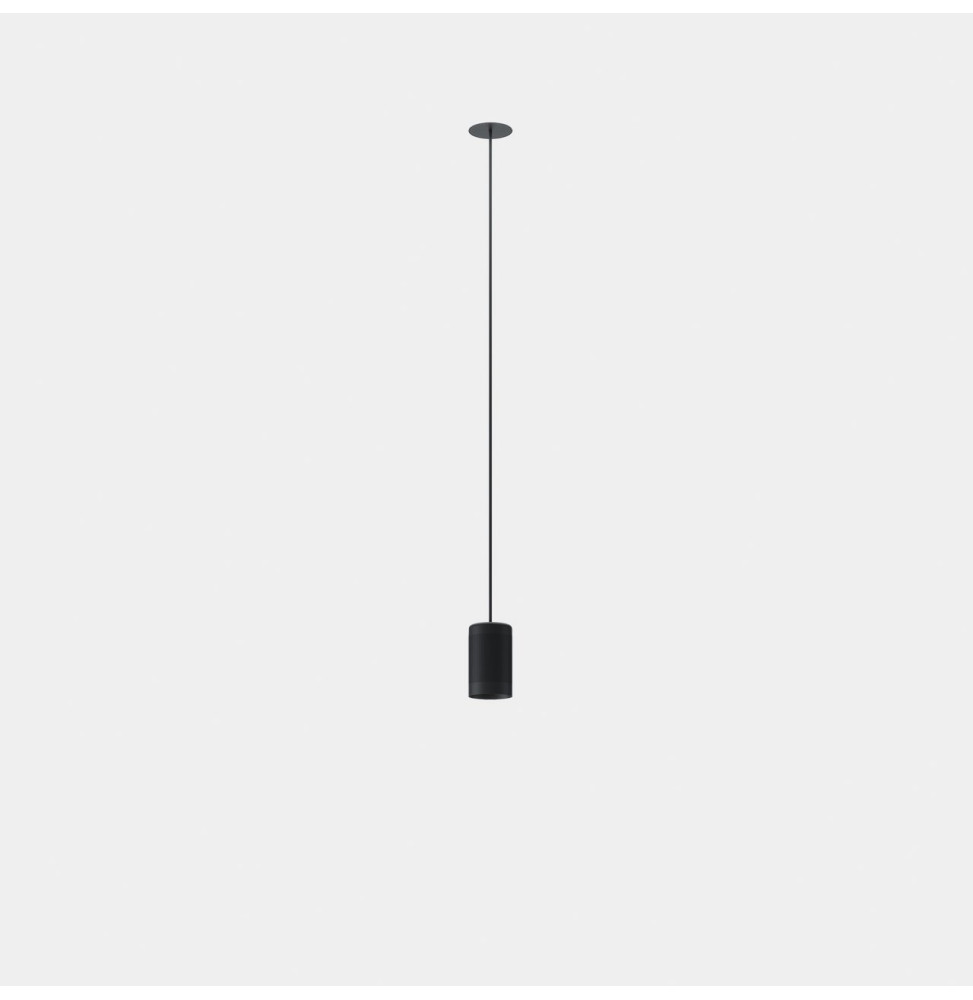 LedsC4 - Luminaria colgante Iris Trimless Hoop 50° 18.1 3000K CRI 90 ON-OFF blanco/gris/transparente IP20 2002lm
