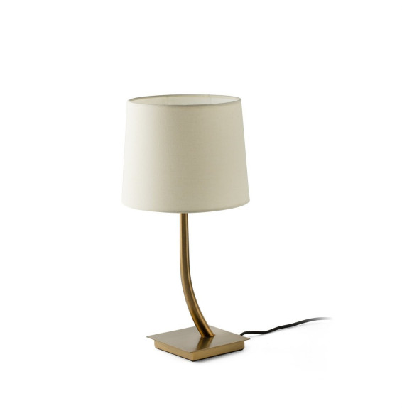 FARO - Luminaria sobremesa REM pantalla beige bronce