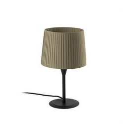 FARO - Luminaria sobremesa SAMBA negro encintada E27 250x200 verde