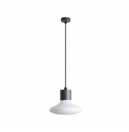 FARO - Luminaria suspendida BLUBS 1xE27 15W gris oscuro