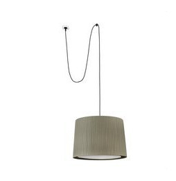 FARO - Luminaria SAMBA clavija encintada E27 500x350 verde