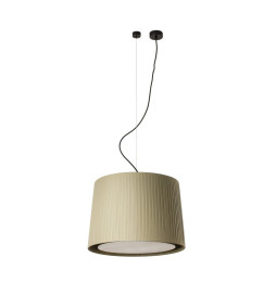 FARO - Luminaria SAMBA negro encintada E27 500x350 verde