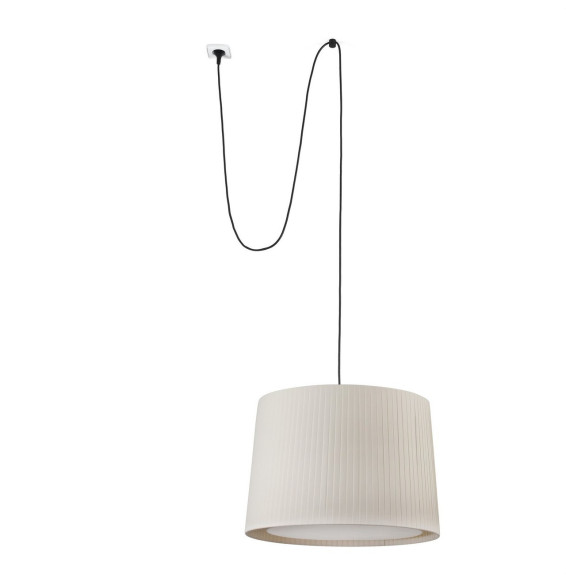 FARO - Luminaria SAMBA clavija encintada E27 500x350 beige