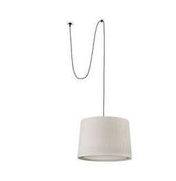 FARO - Luminaria SAMBA clavija encintada E27 500x350 beige