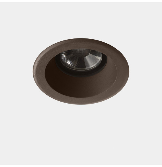 LedsC4 - Downlight IP66 Max Big Round LED 13.8 4000K marrón 1086lm