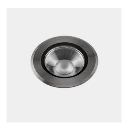 LedsC4 - Empotrable de suelo IP66-IP67 Max Big Round Trim LED 17.3 2700K metálico PVD 1902lm