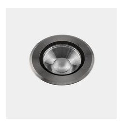 LedsC4 - Empotrable de suelo IP66-IP67 Max Big Round Trim LED 17.3 2700K metálico PVD 1565lm
