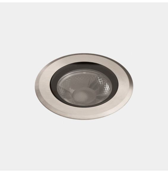 LedsC4 - Empotrable de suelo IP66-IP67 Max Big Round Trim LED 13.8 4000K acero inoxidable AISI 316 1086lm
