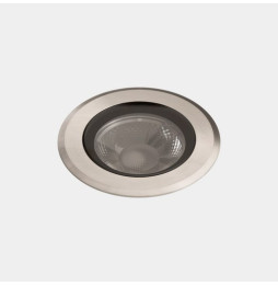 LedsC4 - Empotrable de suelo IP66-IP67 Max Big Round Trim LED 13.8 4000K acero inoxidable AISI 316 1076lm