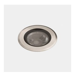 LedsC4 - Empotrable de suelo IP66-IP67 Max Big Round Trim LED 13.8 4000K acero inoxidable AISI 316 1076lm