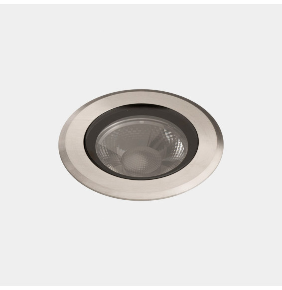 LedsC4 - Empotrable de suelo IP66-IP67 Max Big Round Trim LED 13.8 4000K acero inoxidable AISI 316 1120lm