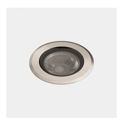 LedsC4 - Empotrable de suelo IP66-IP67 Max Big Round Trim LED 13.8 4000K acero inoxidable AISI 316 1120lm