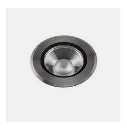 LedsC4 - Empotrable de suelo IP66-IP67 Max Big Round Trim LED 13.8 3000K metálico PVD 1120lm