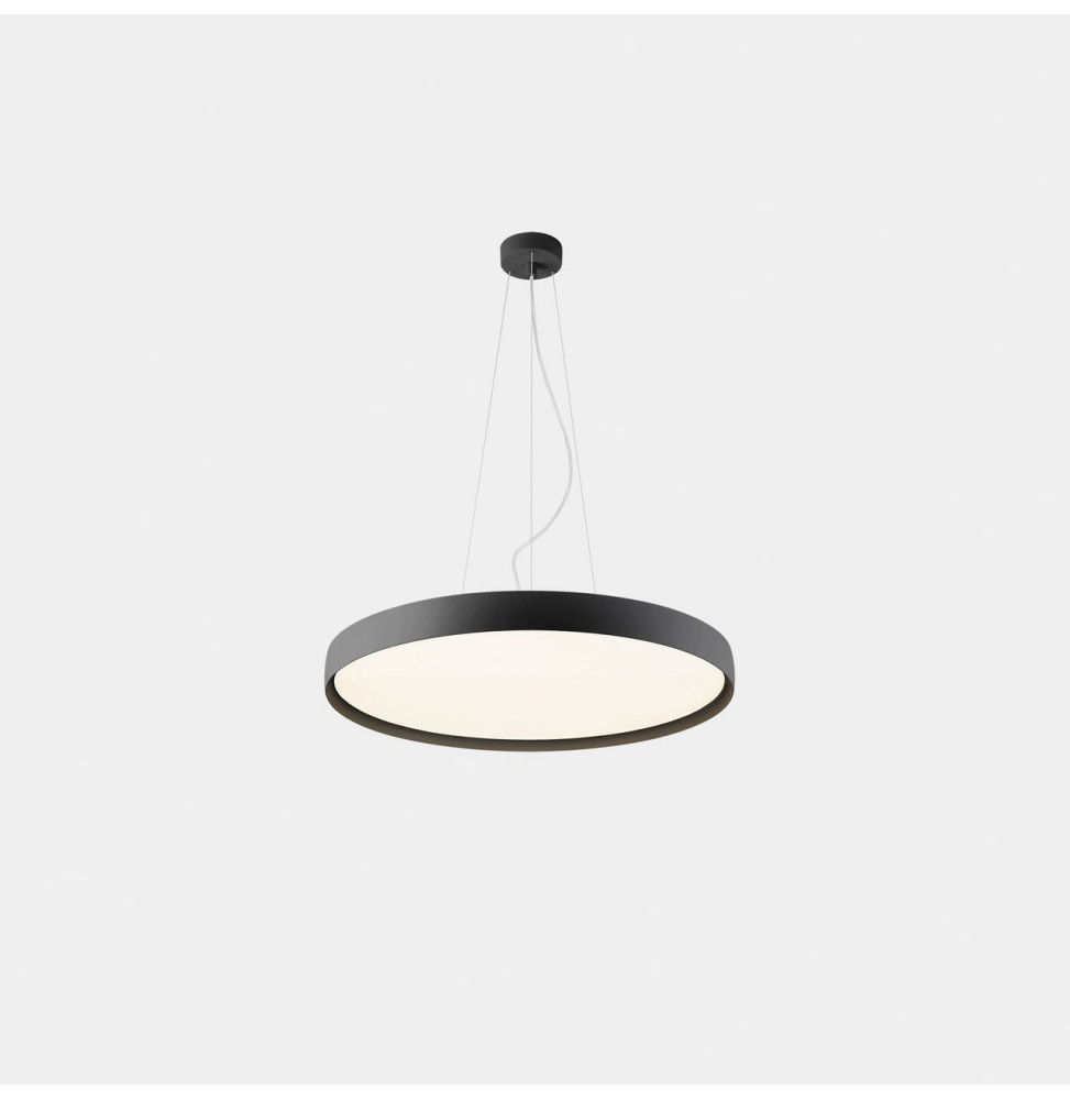 LedsC4 - Luminaria colgante Luno Slim Medium 37.8 4000K CRI 90 ON-OFF / DALI-2 negro IP20 4114lm LedsC4 - Luminaria colgante Luno Slim Medium 37.8 4000K CRI 90 ON-OFF / DALI-2 negro IP20 4114lm