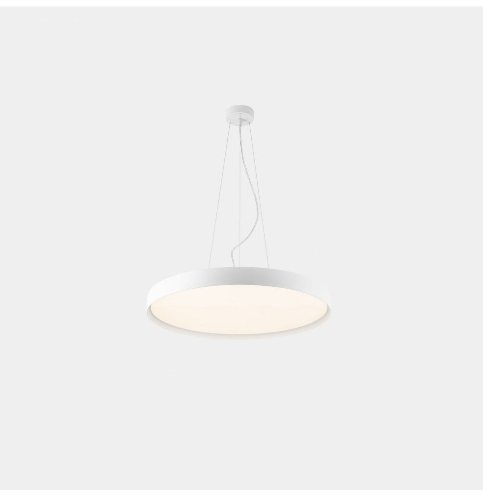 LedsC4 - Luminaria colgante Luno Slim Medium 37.8 3000K CRI 90 ON-OFF / DALI-2 blanco IP20 3956lm LedsC4 - Luminaria colgante Luno Slim Medium 37.8 3000K CRI 90 ON-OFF / DALI-2 blanco IP20 3956lm