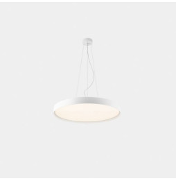 LedsC4 - Luminaria colgante Luno Slim Medium 37.8 3000K CRI 90 ON-OFF / DALI-2 blanco IP20 3956lm