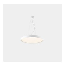 LedsC4 - Luminaria colgante Luno Slim Medium 37.8 3000K CRI 90 ON-OFF / DALI-2 blanco IP20 3956lm