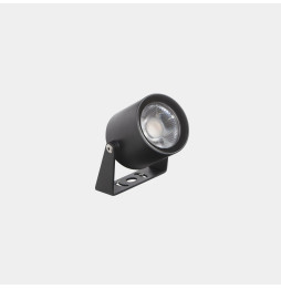 LedsC4 - Proyector IP66 Max Medium con soporte LED 7.9 3000K gris urbano 519lm