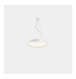 LedsC4 - Luminaria colgante Luno Slim Small 27.8 3000K CRI 90 ON-OFF / DALI-2 blanco IP20 3037lm