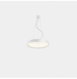 LedsC4 - Luminaria colgante Luno Slim Small 27.8 3000K CRI 90 ON-OFF / DALI-2 blanco IP20 3037lm