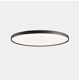 LedsC4 - Plafón Luno Slim superficie Extra Large 108.2 4000K CRI 90 ON-OFF / DALI-2 negro IP20 10257lm