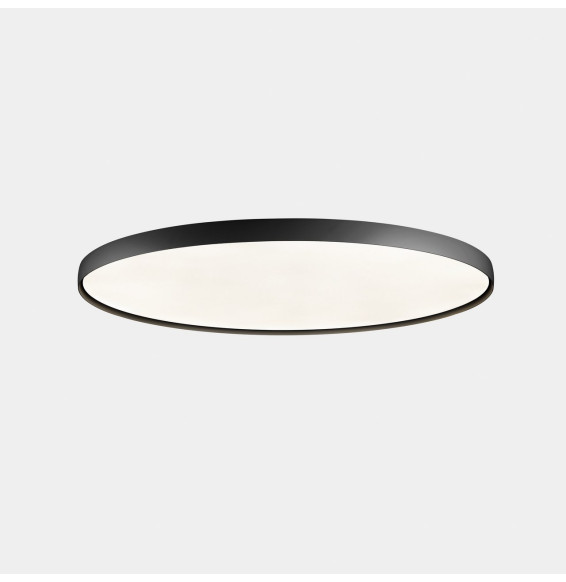 LedsC4 - Plafón Luno Slim superficie Extra Large 108.2 4000K CRI 90 ON-OFF / DALI-2 negro IP20 10257lm