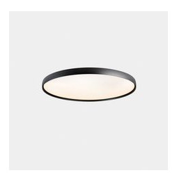 LedsC4 - Plafón Luno Slim superficie Large 71.3 3000K CRI 90 ON-OFF / DALI-2 negro IP20 6917lm
