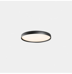 LedsC4 - Plafón Luno Slim superficie Medium 37.8 4000K CRI 90 ON-OFF / DALI-2 negro IP20 4114lm