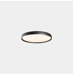 LedsC4 - Plafón Luno Slim superficie Medium 37.8 3000K CRI 90 ON-OFF / DALI-2 negro IP20 3956lm