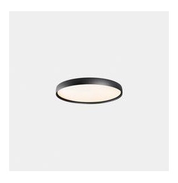 LedsC4 - Plafón Luno Slim superficie Medium 37.8 3000K CRI 90 ON-OFF / DALI-2 negro IP20 3956lm