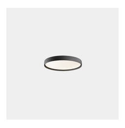 LedsC4 - Plafón Luno Slim superficie Small 27.8 3000K CRI 90 ON-OFF / DALI-2 negro IP20 3037lm