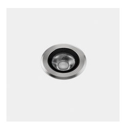 LedsC4 - Empotrable de suelo IP66-IP67 Max Medium Round Trim LED 7.9 4000K acero inoxidable AISI 316 519lm